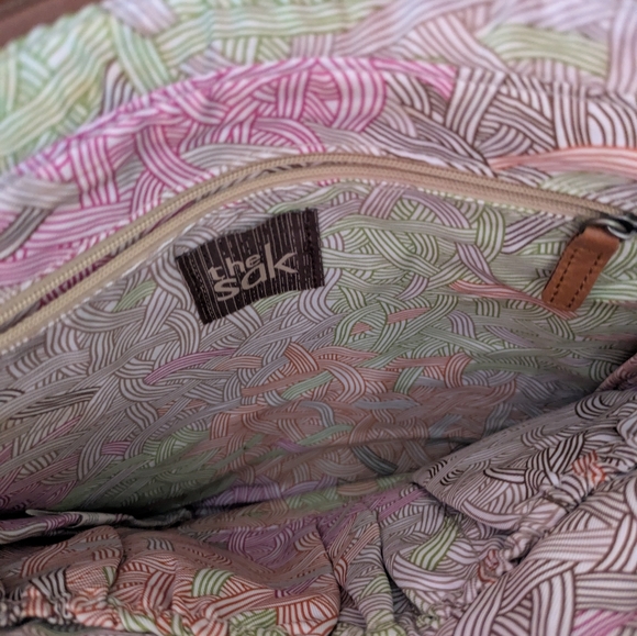 The Sak Ventura Convertible Denim Crossbody/ To Backpack - Picture 5 of 9